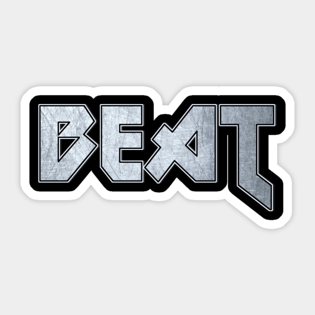 Beat Sticker by KubikoBakhar